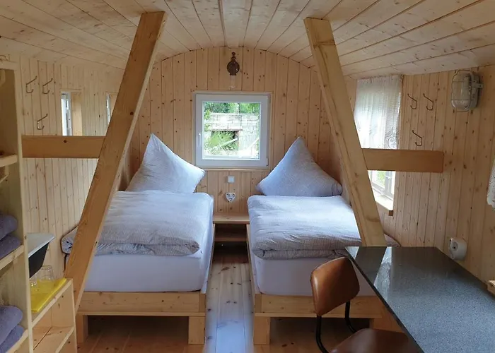 Heinrich's Schäferwagen Milbenstube Campingplatz