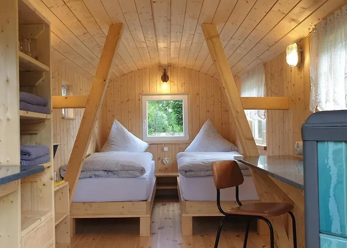 Heinrich's Schäferwagen Milbenstube Campingplatz