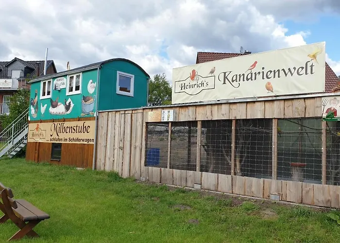 Heinrich's Schäferwagen Milbenstube Campingplatz